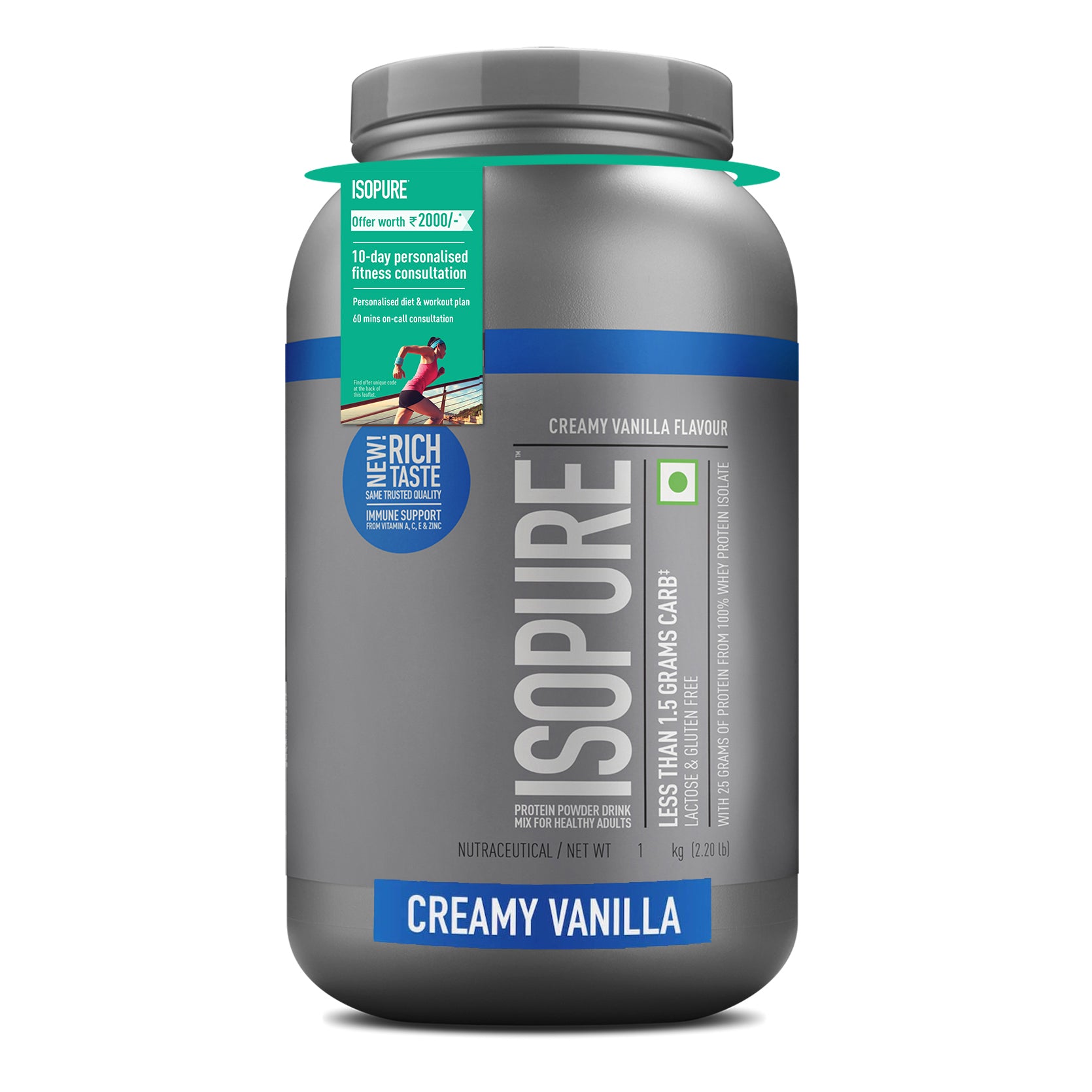 ISOPURE® Low Carb 100% Whey Isolate Protein