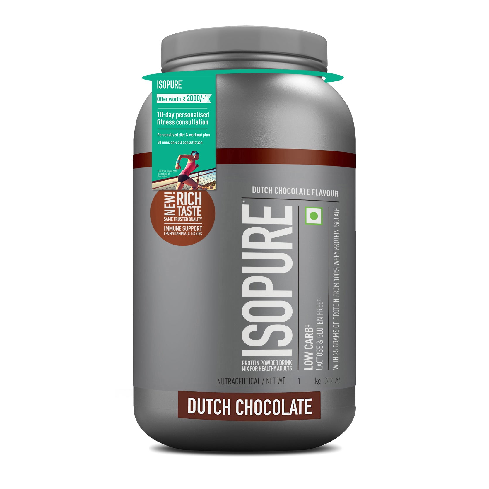 ISOPURE® Low Carb 100% Whey Isolate Protein