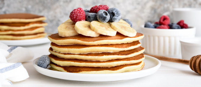 Protein Pancakes with Banana & Oats (Easy & Healthy Recipe)