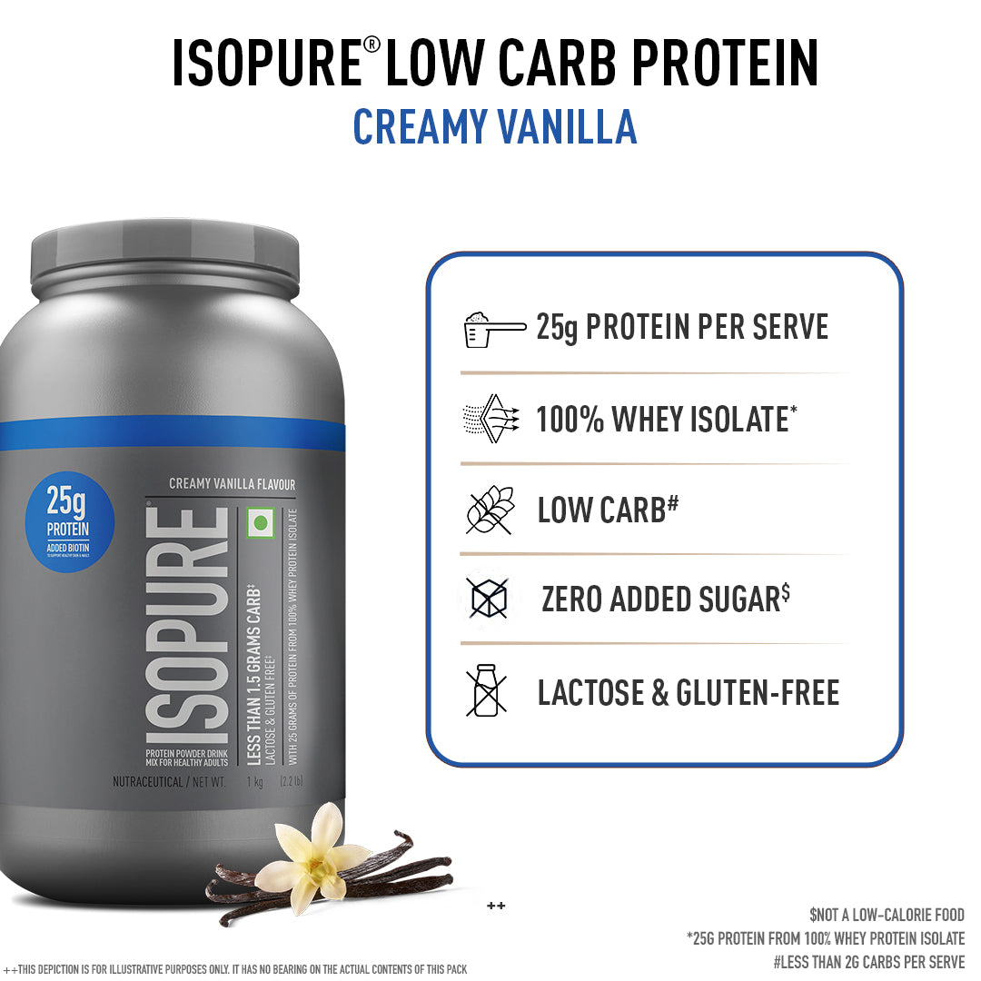 ISOPURE® Low Carb 100% Whey Isolate Protein