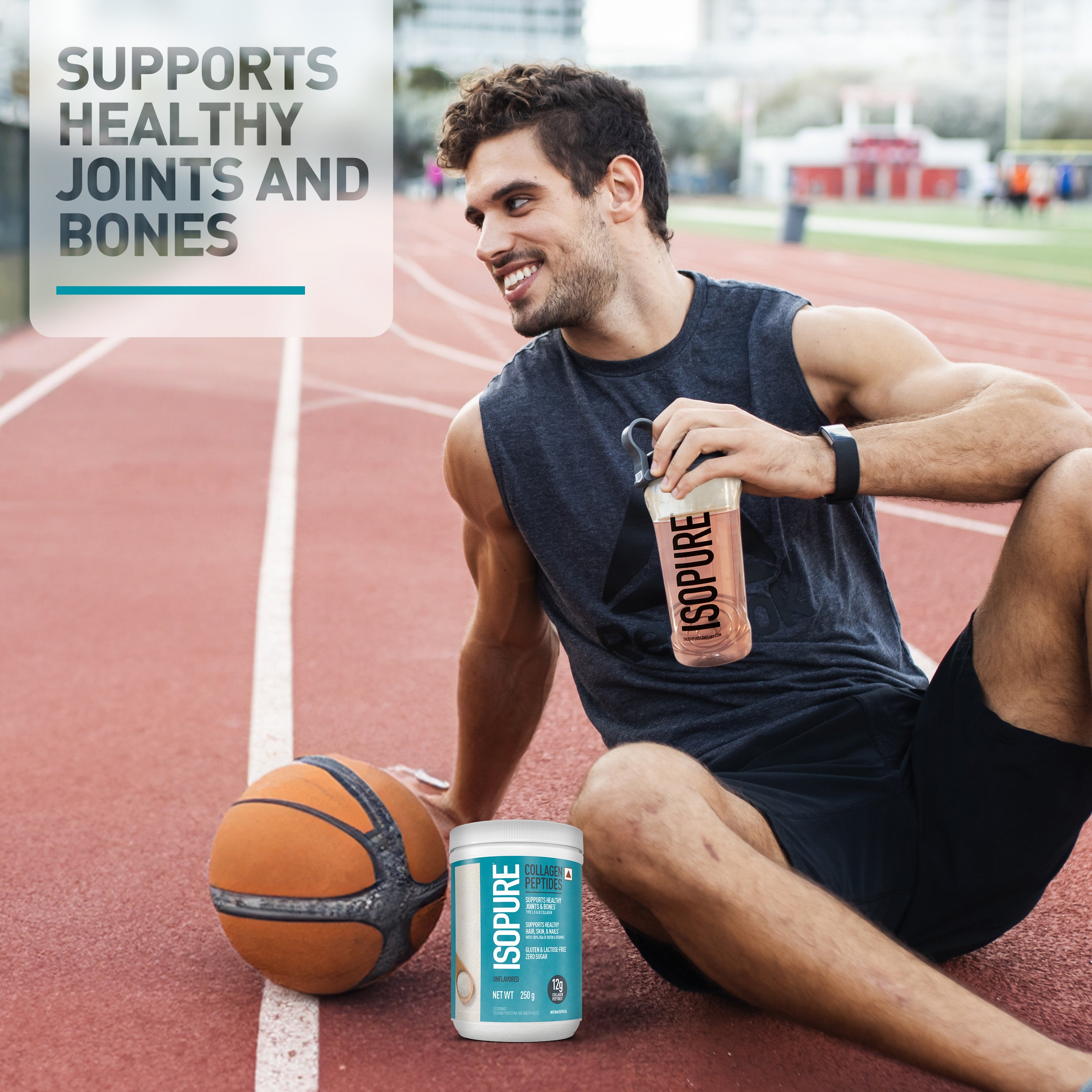 ISOPURE® Collagen Peptides with 12g of Type I, II and III Collagen
