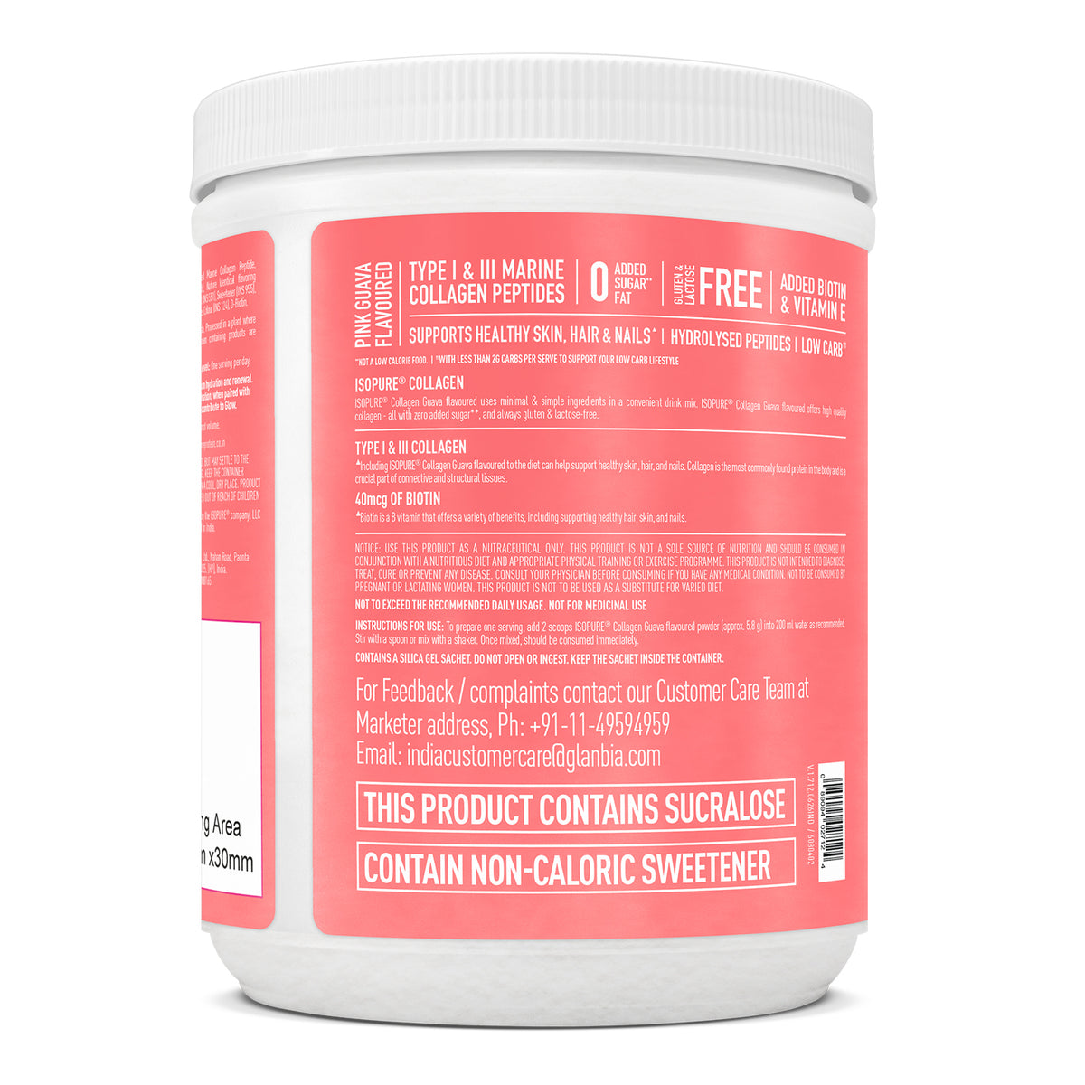 ISOPURE COLLAGEN WITH TYPE I & III MARINE COLLAGEN PEPTIDES