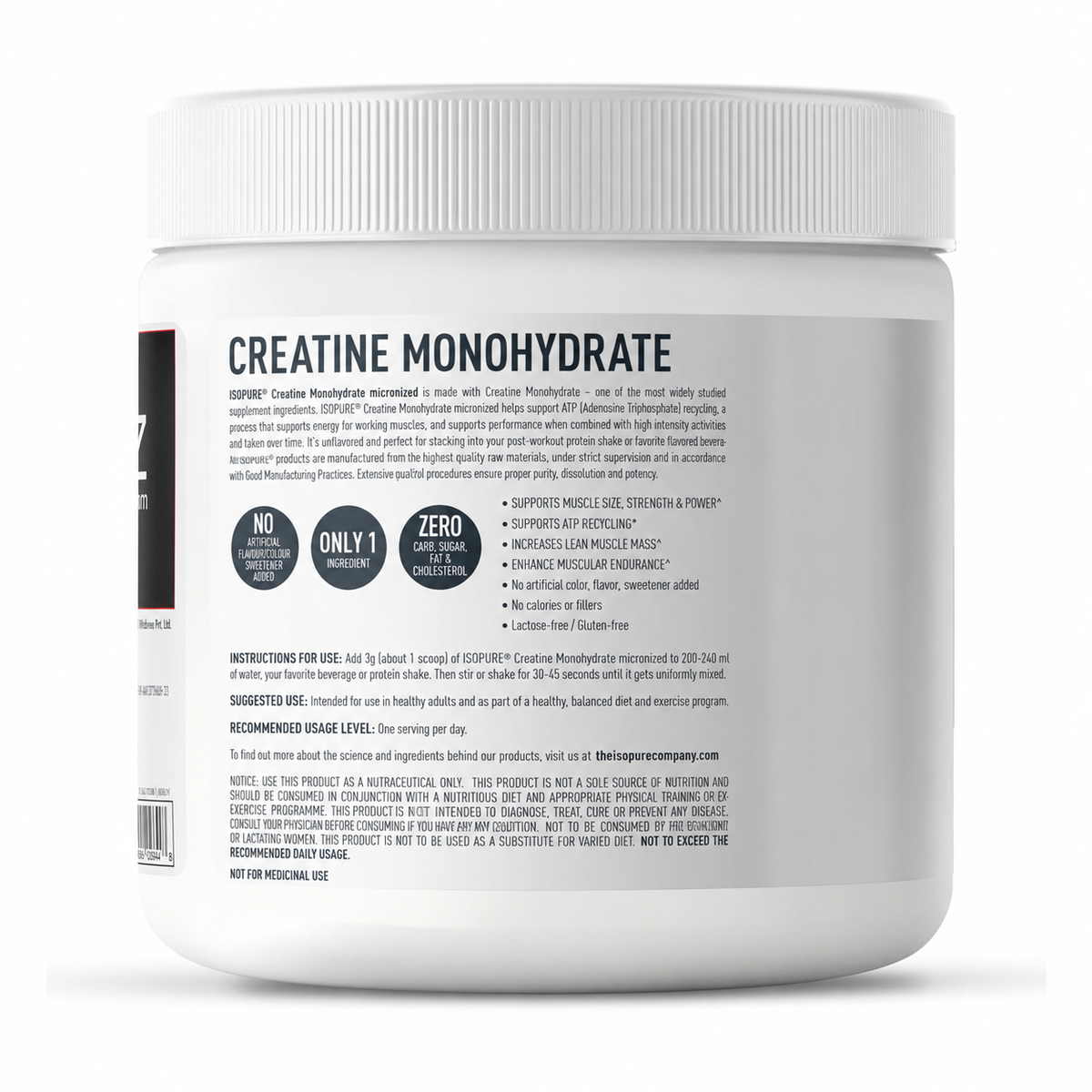 ISOPURE®  Creatine Monohydrate Micronized
