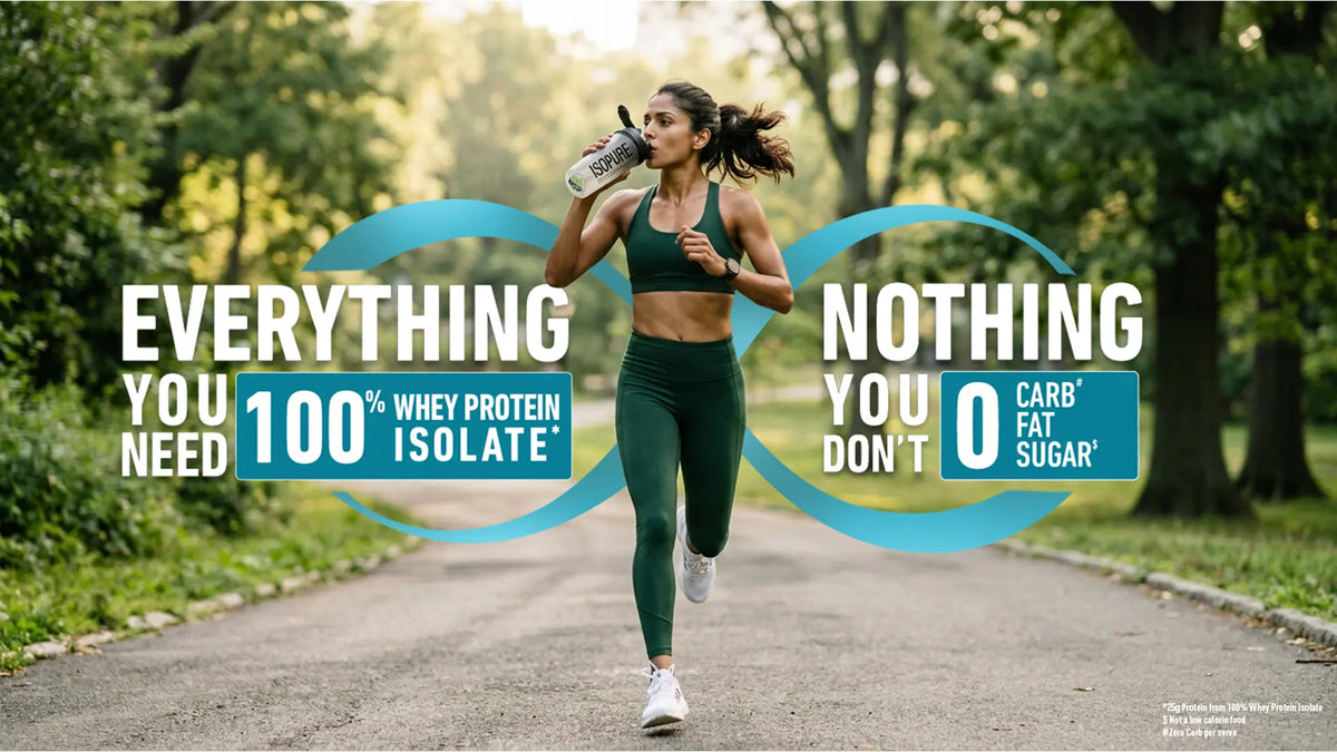 25G PROTEIN FROM 100% WHEY PROTEIN ISOLATE